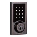 Kwikset SmartCode 916 Zigbee Contemporary Touchscreen Deadbolt with Home Connect, Venetian Bronze